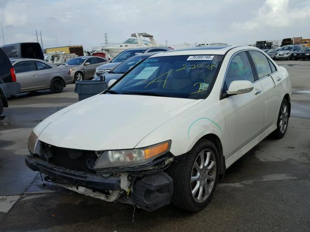 JH4CL96998C009142 - 2008 ACURA TSX YELLOW photo 2