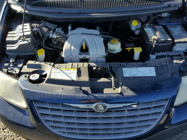 1C4GJ15BX2B587827 - 2002 CHRYSLER VOYAGER EC BLUE photo 7