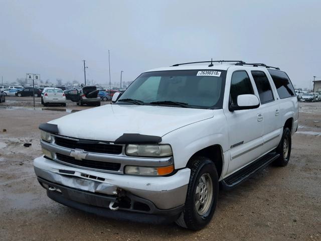 1GNEC16TX3J160963 - 2003 CHEVROLET SUBURBAN C WHITE photo 2