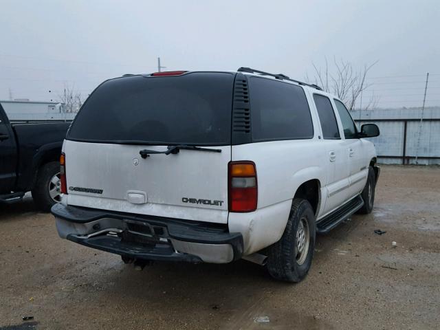 1GNEC16TX3J160963 - 2003 CHEVROLET SUBURBAN C WHITE photo 4