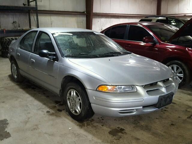 1B3EJ46X9YN304104 - 2000 DODGE STRATUS SE SILVER photo 1