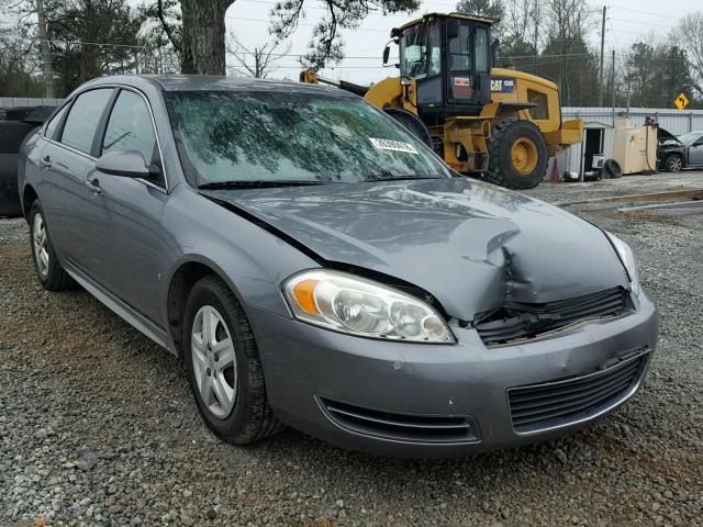 2G1WB57K491249503 - 2009 CHEVROLET IMPALA LS GRAY photo 1