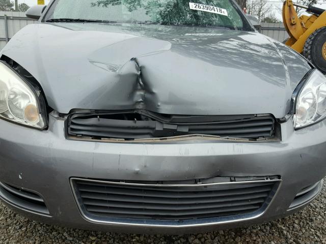 2G1WB57K491249503 - 2009 CHEVROLET IMPALA LS GRAY photo 9