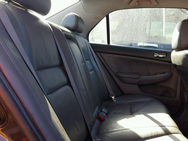 1HGCM66567A071524 - 2007 HONDA ACCORD EX GRAY photo 6