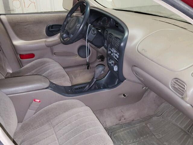1G2WP52KX2F148095 - 2002 PONTIAC GRAND PRIX RED photo 5