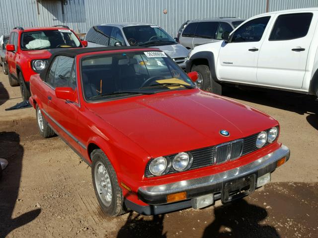 WBABB2304H1944347 - 1987 BMW 325 I AUTO RED photo 1