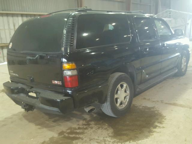 1GKFK66U04J283330 - 2004 GMC YUKON XL D BLACK photo 4