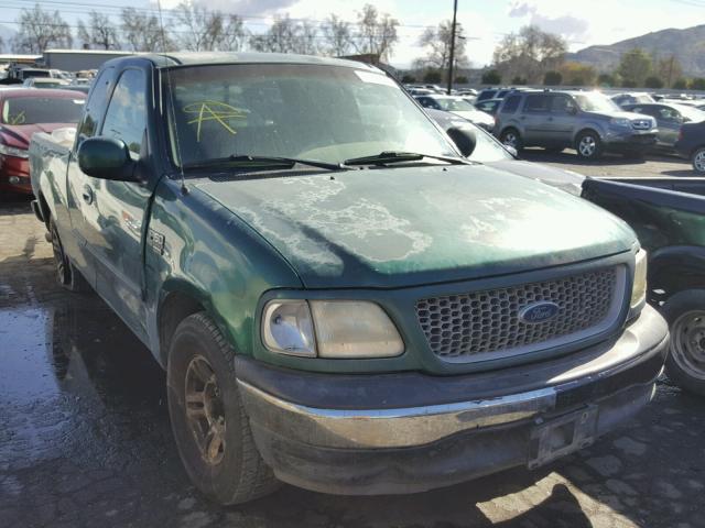 1FTRX17W5XKB99466 - 1999 FORD F150 GREEN photo 1