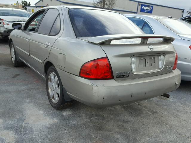 3N1CB51A35L595984 - 2005 NISSAN SENTRA 1.8 GRAY photo 3