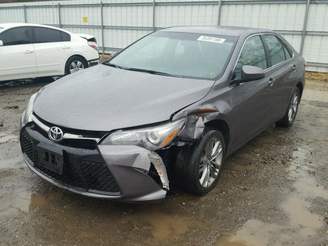 4T1BF1FK5GU592564 - 2016 TOYOTA CAMRY LE GRAY photo 2