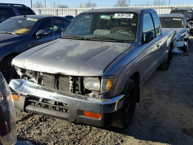 4TAUN53B1SZ038831 - 1995 TOYOTA TACOMA XTR GRAY photo 2