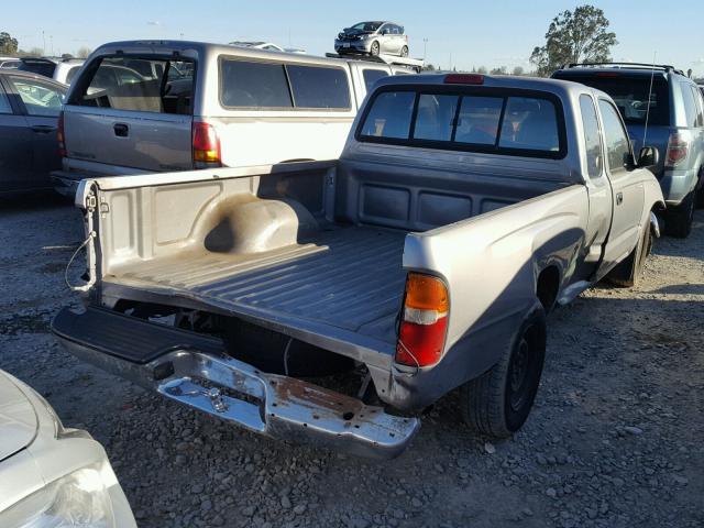 4TAUN53B1SZ038831 - 1995 TOYOTA TACOMA XTR GRAY photo 4