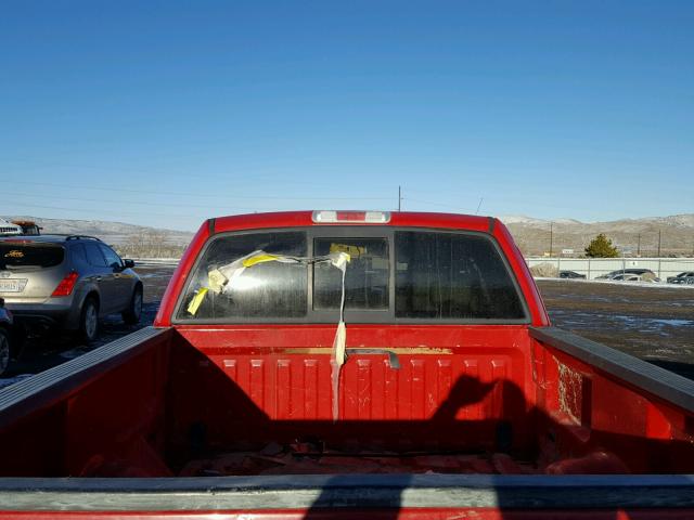 1FTPX14564NB31545 - 2004 FORD F150 RED photo 6