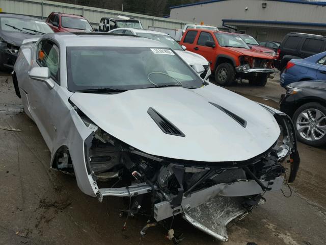 1G1FF1R72J0126613 - 2018 CHEVROLET CAMARO SS SILVER photo 1