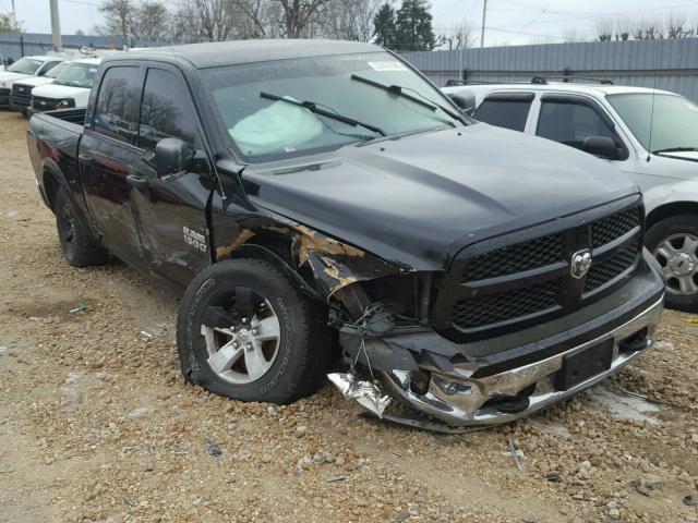 1C6RR7LGXES257703 - 2014 RAM 1500 SLT BLACK photo 1