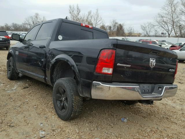 1C6RR7LGXES257703 - 2014 RAM 1500 SLT BLACK photo 3