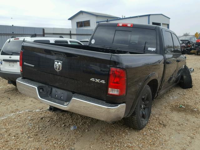 1C6RR7LGXES257703 - 2014 RAM 1500 SLT BLACK photo 4