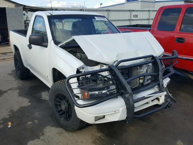 1GCCS149988136212 - 2008 CHEVROLET COLORADO WHITE photo 1