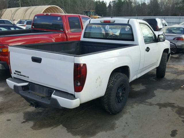 1GCCS149988136212 - 2008 CHEVROLET COLORADO WHITE photo 4