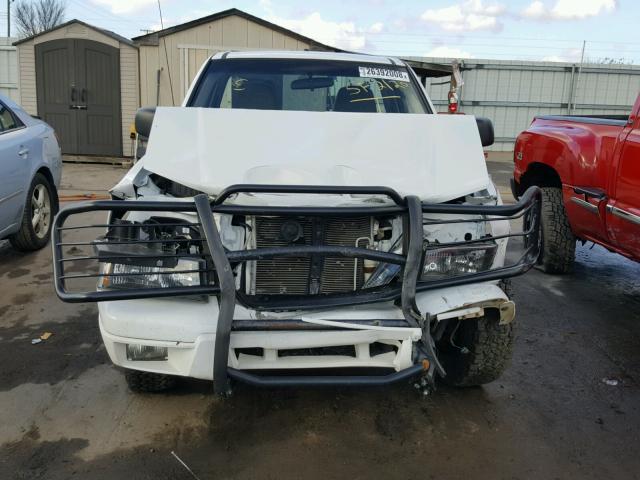 1GCCS149988136212 - 2008 CHEVROLET COLORADO WHITE photo 9