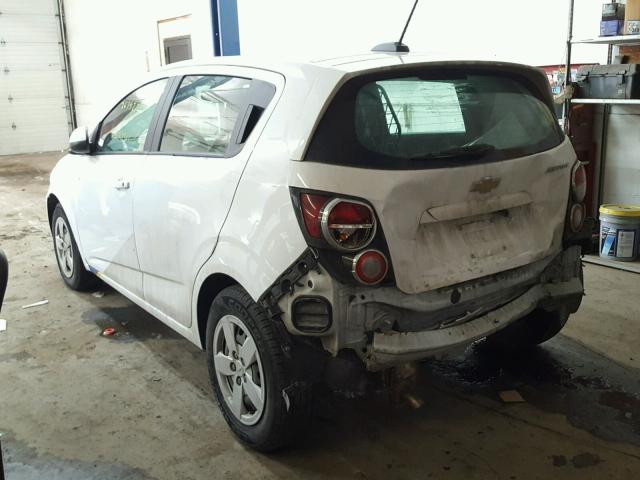 1G1JA6SH0G4174122 - 2016 CHEVROLET SONIC LS WHITE photo 3