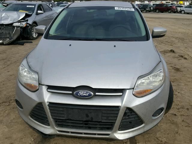 1FADP3F23EL171389 - 2014 FORD FOCUS SE SILVER photo 9