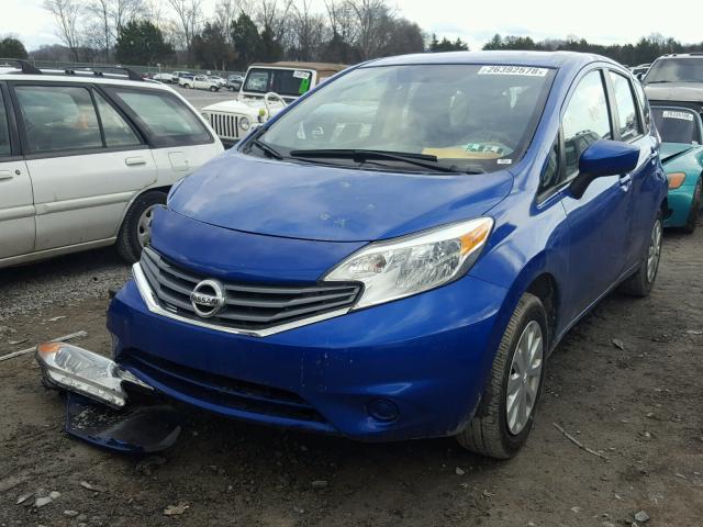 3N1CE2CP3GL365419 - 2016 NISSAN VERSA NOTE BLUE photo 2