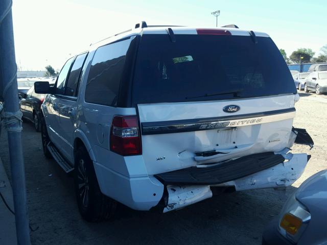 1FMJU1HT8HEA17099 - 2017 FORD EXPEDITION WHITE photo 3