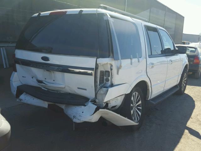 1FMJU1HT8HEA17099 - 2017 FORD EXPEDITION WHITE photo 4