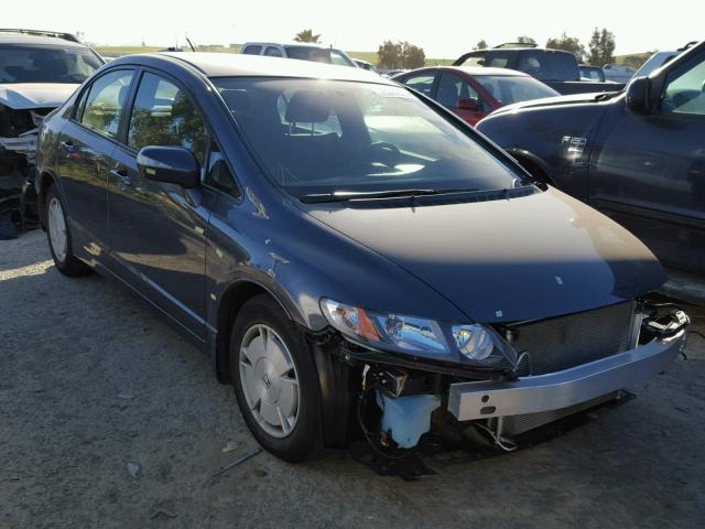 JHMFA362X9S015929 - 2009 HONDA CIVIC HYBR GRAY photo 1