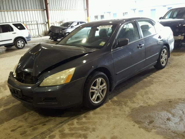 1HGCM56326A059071 - 2006 HONDA ACCORD SE BLUE photo 2