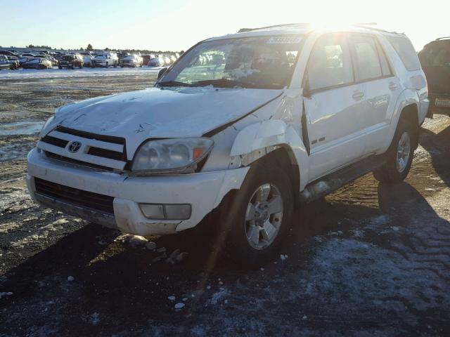 JTEBU14R640037339 - 2004 TOYOTA 4RUNNER SR WHITE photo 2