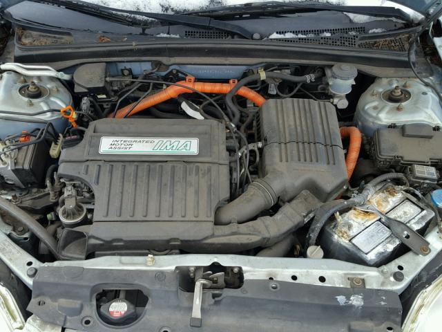 JHMES96603S016884 - 2003 HONDA CIVIC HYBR BLUE photo 7