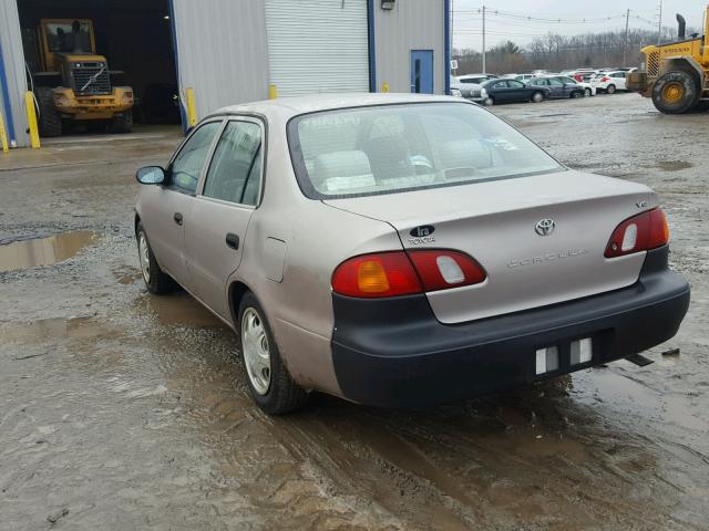 2T1BR12E0WC100868 - 1998 TOYOTA COROLLA VE GRAY photo 3