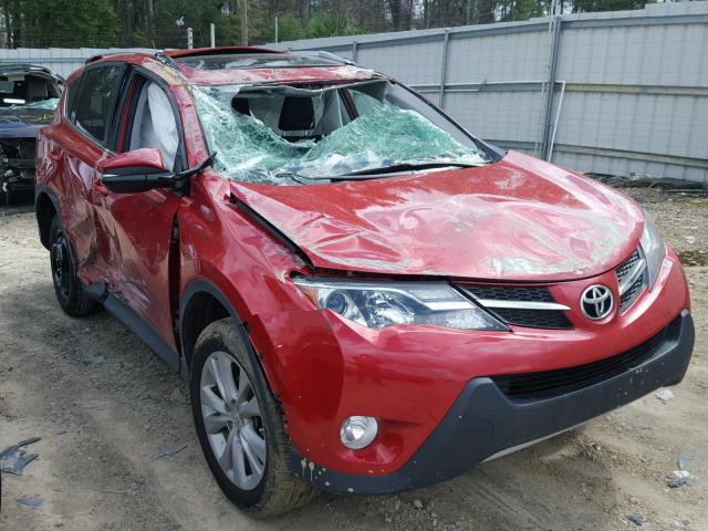 2T3YFREV5FW139037 - 2015 TOYOTA RAV4 LIMIT RED photo 1