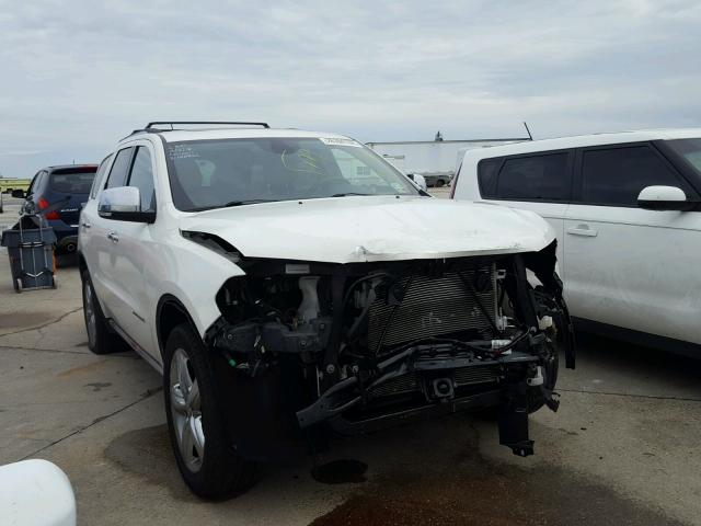 1C4SDJET4CC100823 - 2012 DODGE DURANGO CI WHITE photo 1