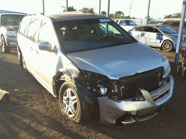 5FNRL386X7B108078 - 2007 HONDA ODYSSEY EX SILVER photo 1