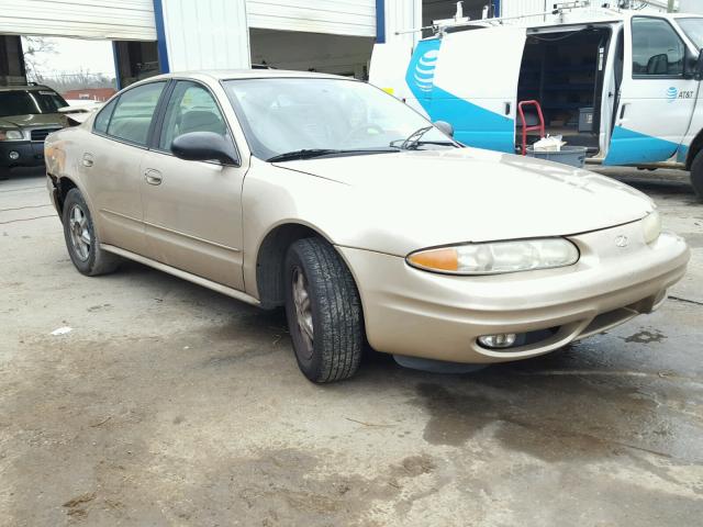 1G3NL52E44C160602 - 2004 OLDSMOBILE ALERO GL GOLD photo 1