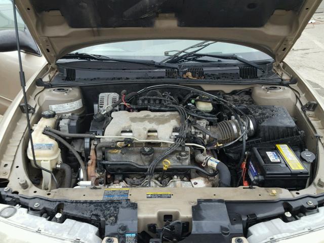 1G3NL52E44C160602 - 2004 OLDSMOBILE ALERO GL GOLD photo 7