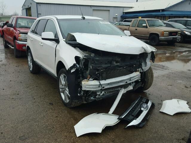 2FMDK4KC2BBA27174 - 2011 FORD EDGE LIMIT WHITE photo 1