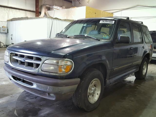 1FMDU32X4SZB51435 - 1995 FORD EXPLORER BLUE photo 2