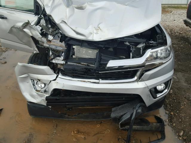 1GCGSCEN0H1232165 - 2017 CHEVROLET COLORADO L GRAY photo 7