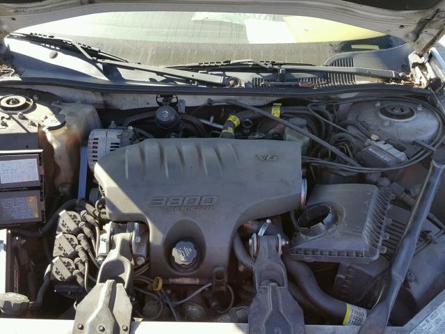 2G1WH52K649206359 - 2004 CHEVROLET IMPALA LS SILVER photo 7