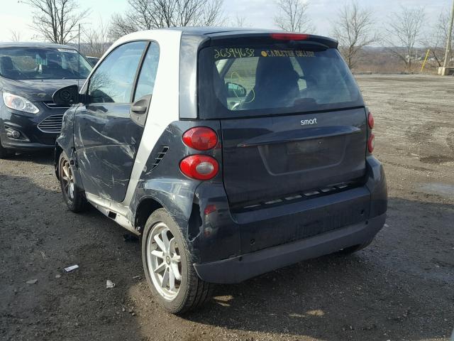 WMEEJ31X48K106744 - 2008 SMART FORTWO PUR TWO TONE photo 3