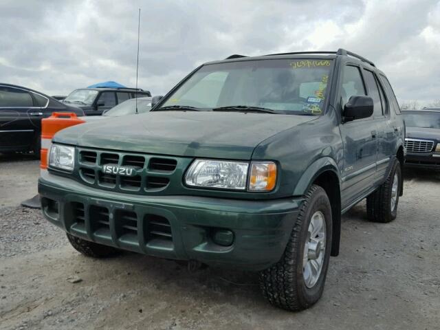 4S2CK58W214325065 - 2001 ISUZU RODEO S GREEN photo 2