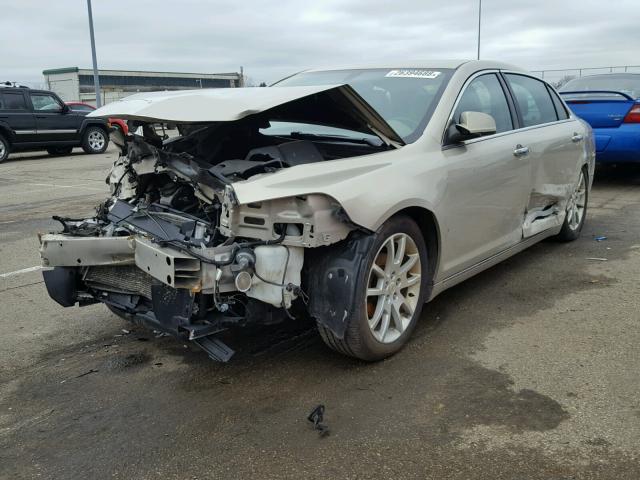 1G1ZE5E15BF302559 - 2011 CHEVROLET MALIBU LTZ Бежевый фото 2