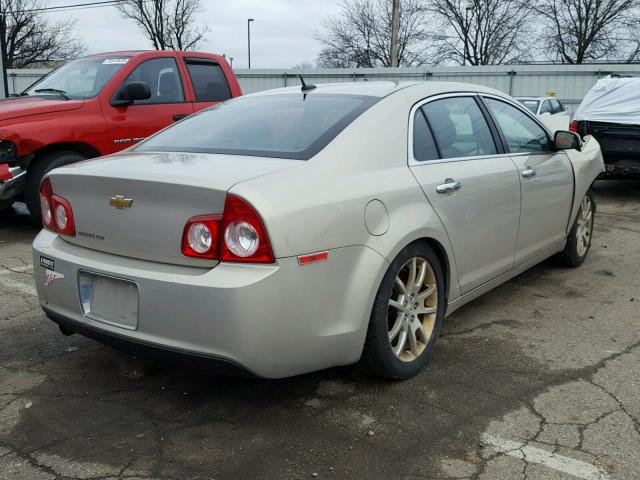 1G1ZE5E15BF302559 - 2011 CHEVROLET MALIBU LTZ BEIGE photo 4