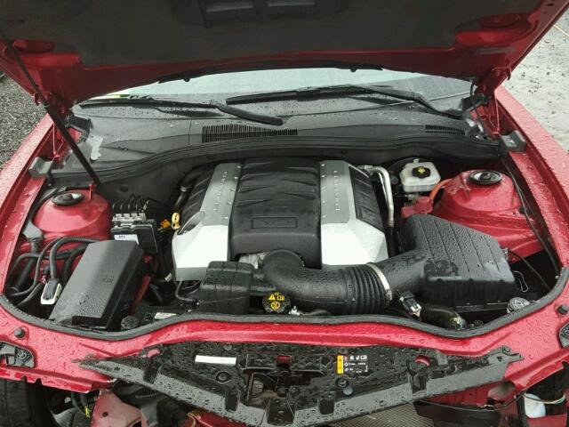 2G1FK1EJ4E9162649 - 2014 CHEVROLET CAMARO 2SS RED photo 7