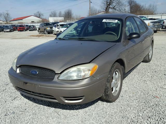 1FAFP53U27A110933 - 2007 FORD TAURUS SE BROWN photo 2