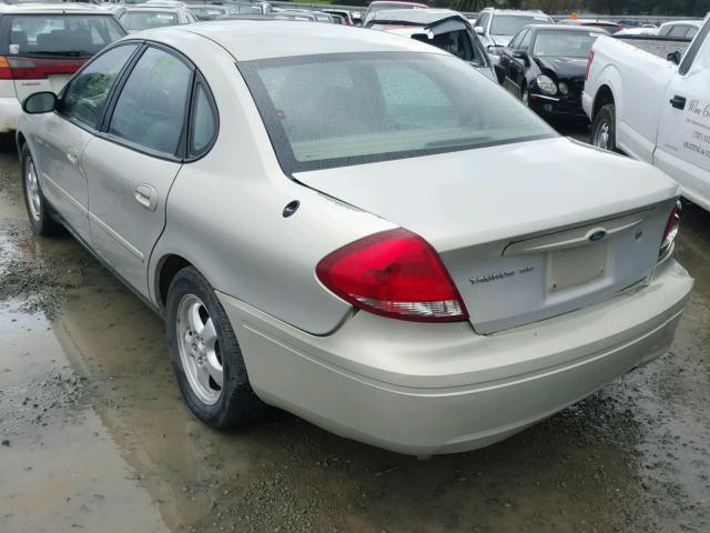 1FAFP53235A140194 - 2005 FORD TAURUS SE TAN photo 3